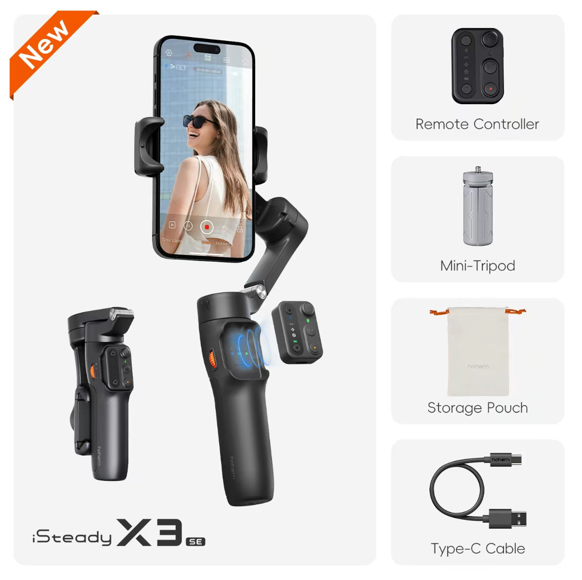 Hohem isteady X3 SE Gimbal Stablilzer
